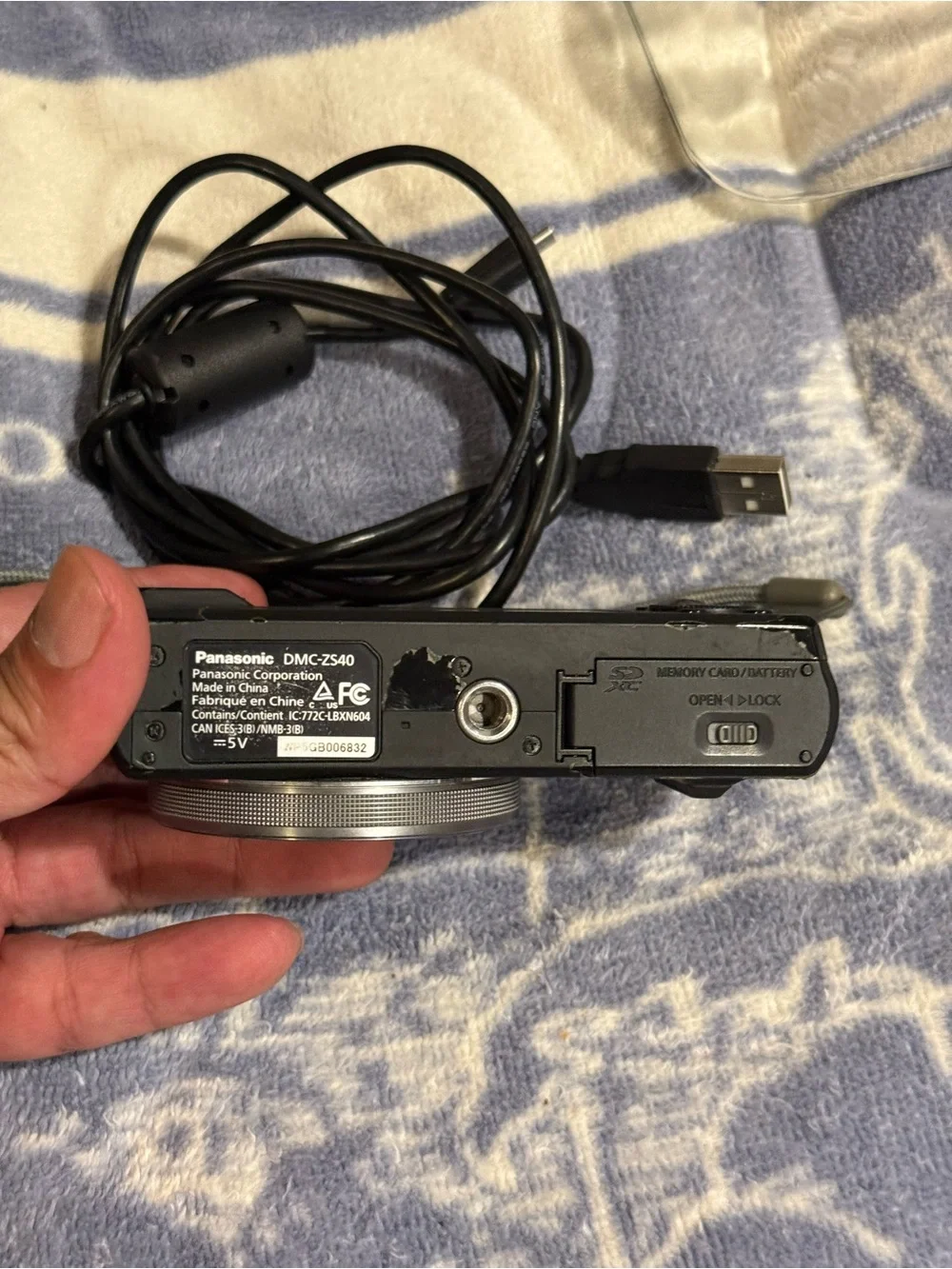 Panasonic Lumix ZS40 Compact Digital Camera powershot vlog purse travel wifi